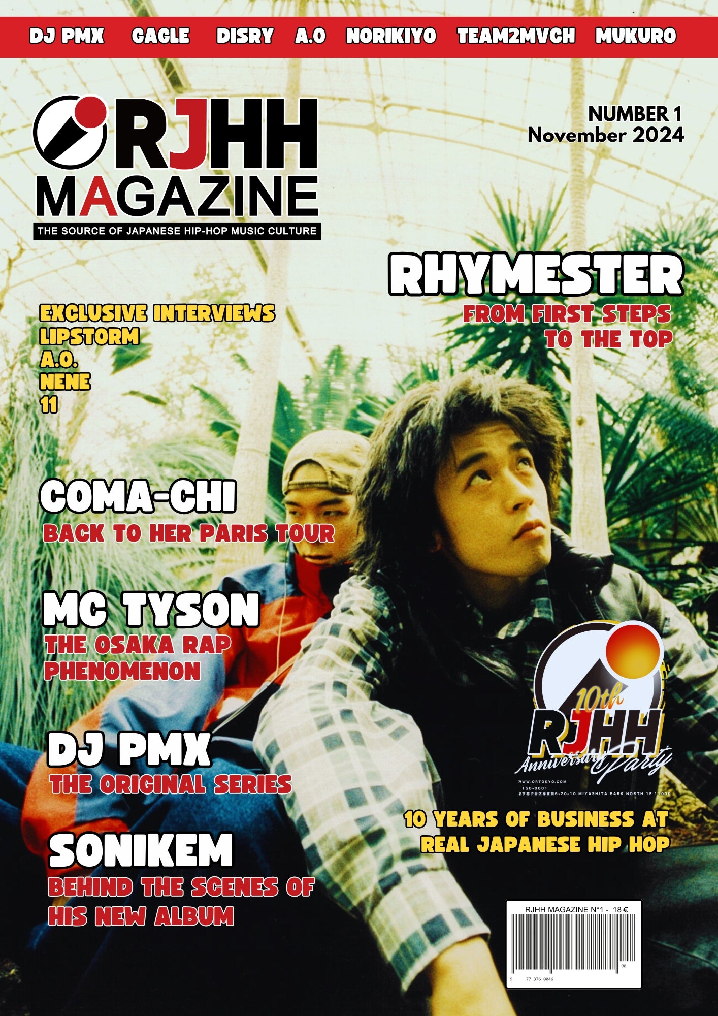 N°1 - RHYMESTER - From first steps to the top – RJHH MAGAZINE
